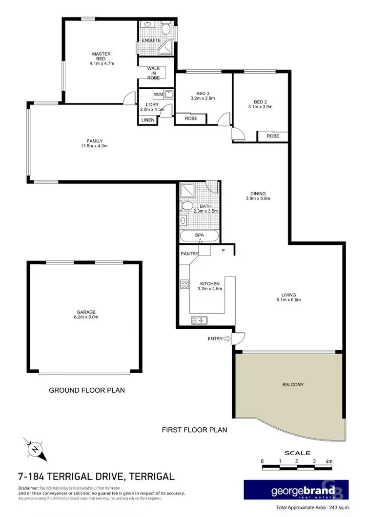 Floorplan of Homely unit listing, 7/184-190 Terrigal Drive, Terrigal NSW 2260