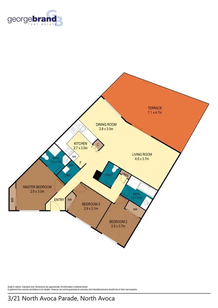Floorplan of Homely unit listing, 3/21 North Avoca Parade, North Avoca NSW 2260