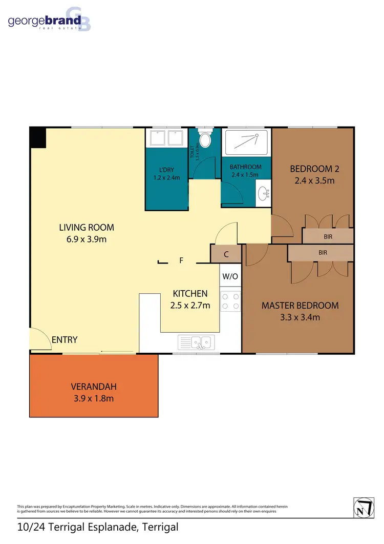 Floorplan of Homely unit listing, 10/24 Terrigal Esplanade, Terrigal NSW 2260