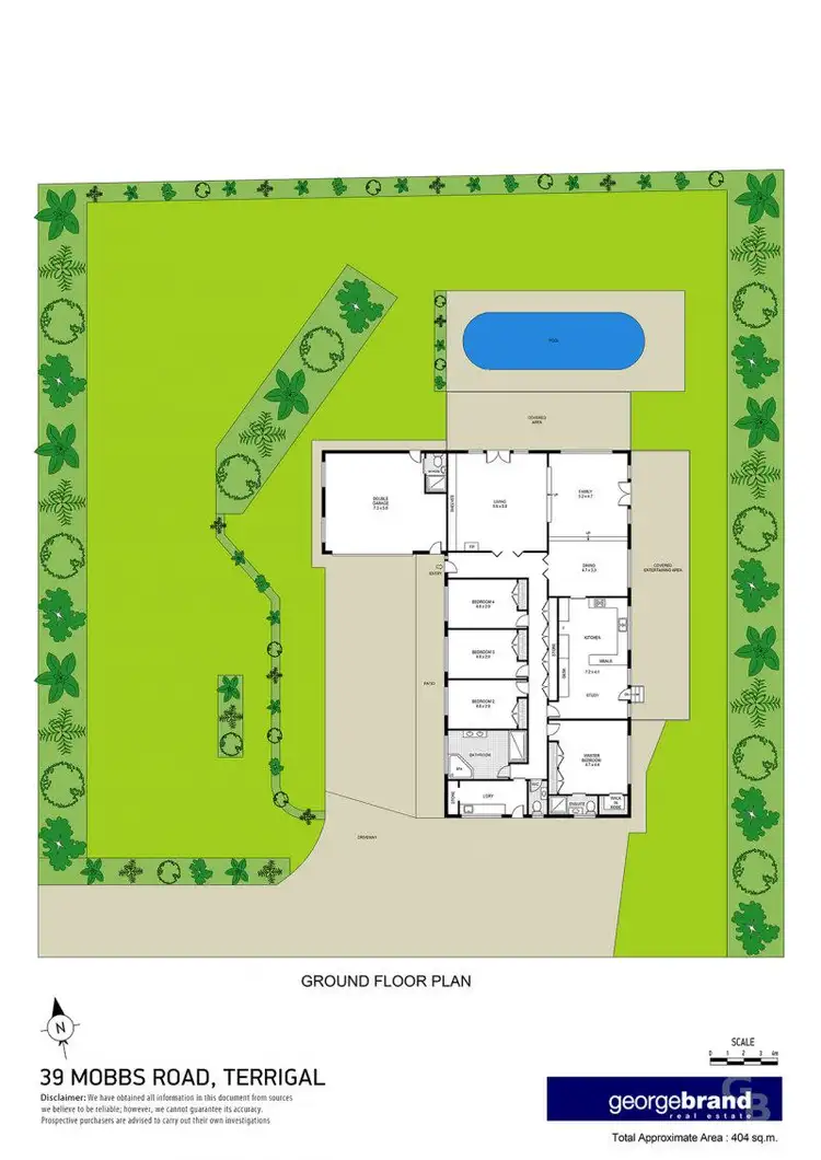 Floorplan of Homely house listing, 39 Mobbs Road, Terrigal NSW 2260