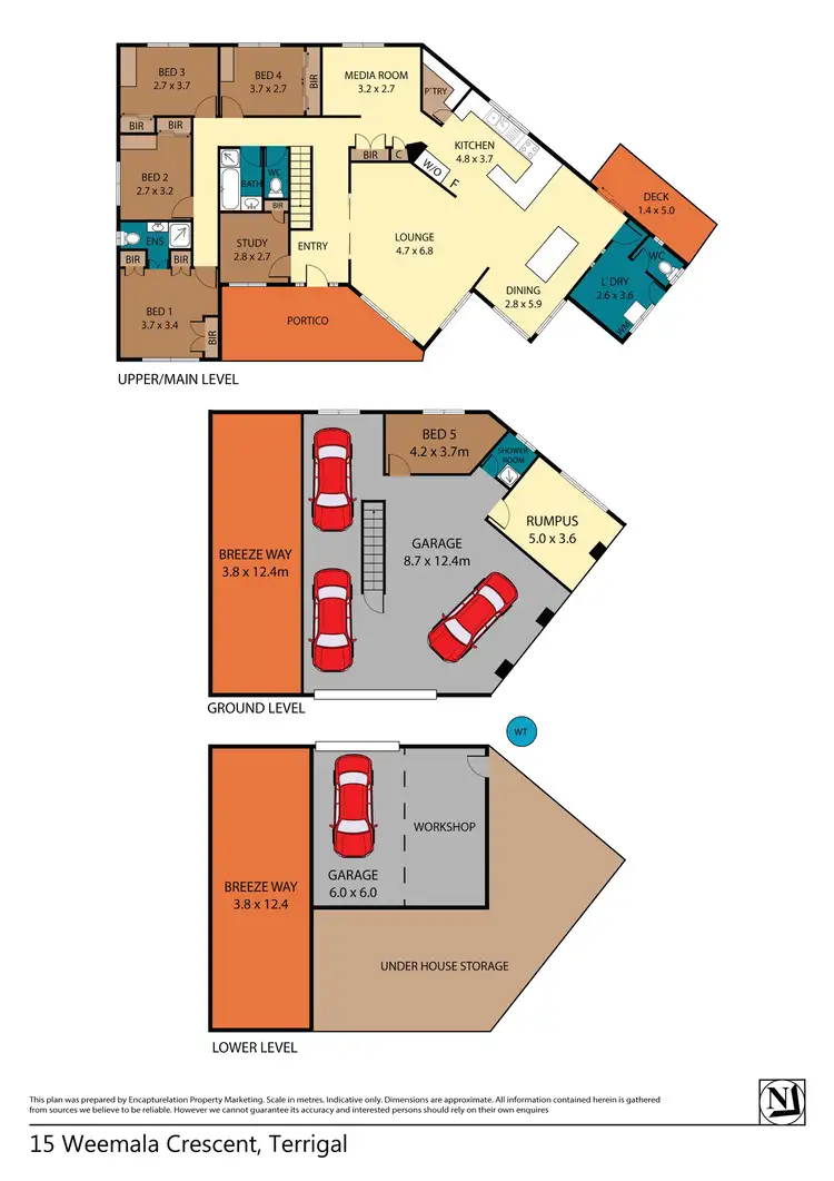 Floorplan of Homely house listing, 15 Weemala Crescent, Terrigal NSW 2260