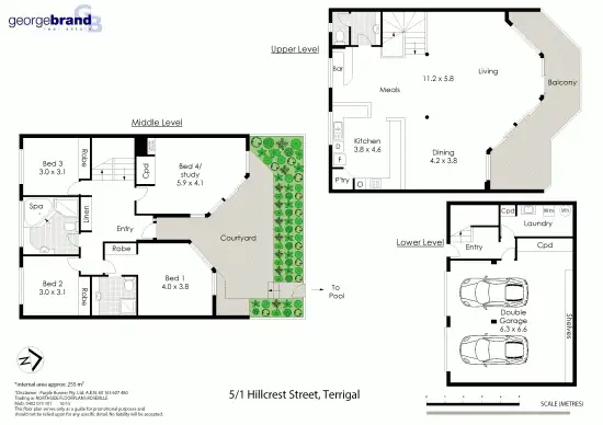 Floorplan of Homely apartment listing, 5/1 Hillcrest Street, Terrigal NSW 2260