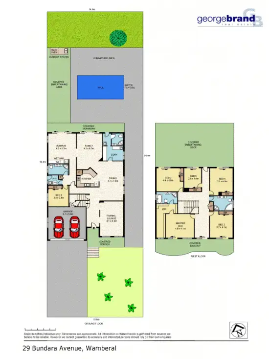 Floorplan of Homely house listing, 29 Bundara Ave, Wamberal NSW 2260