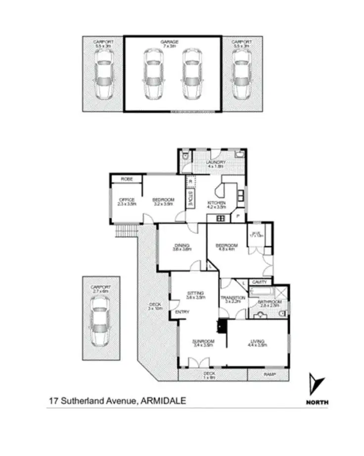 Floorplan of Homely house listing, 17 Sutherland Lane, Armidale NSW 2350
