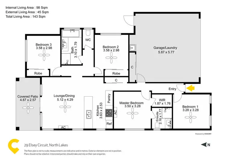 Floorplan of Homely house listing, 29 Elsey Circuit, North Lakes QLD 4509
