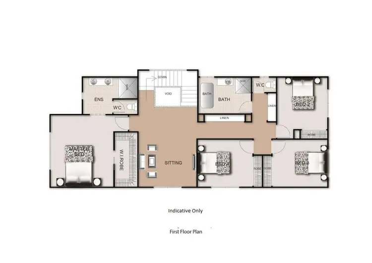Floorplan of Homely house listing, 24 EVERGREEN PLACE, Drewvale QLD 4116
