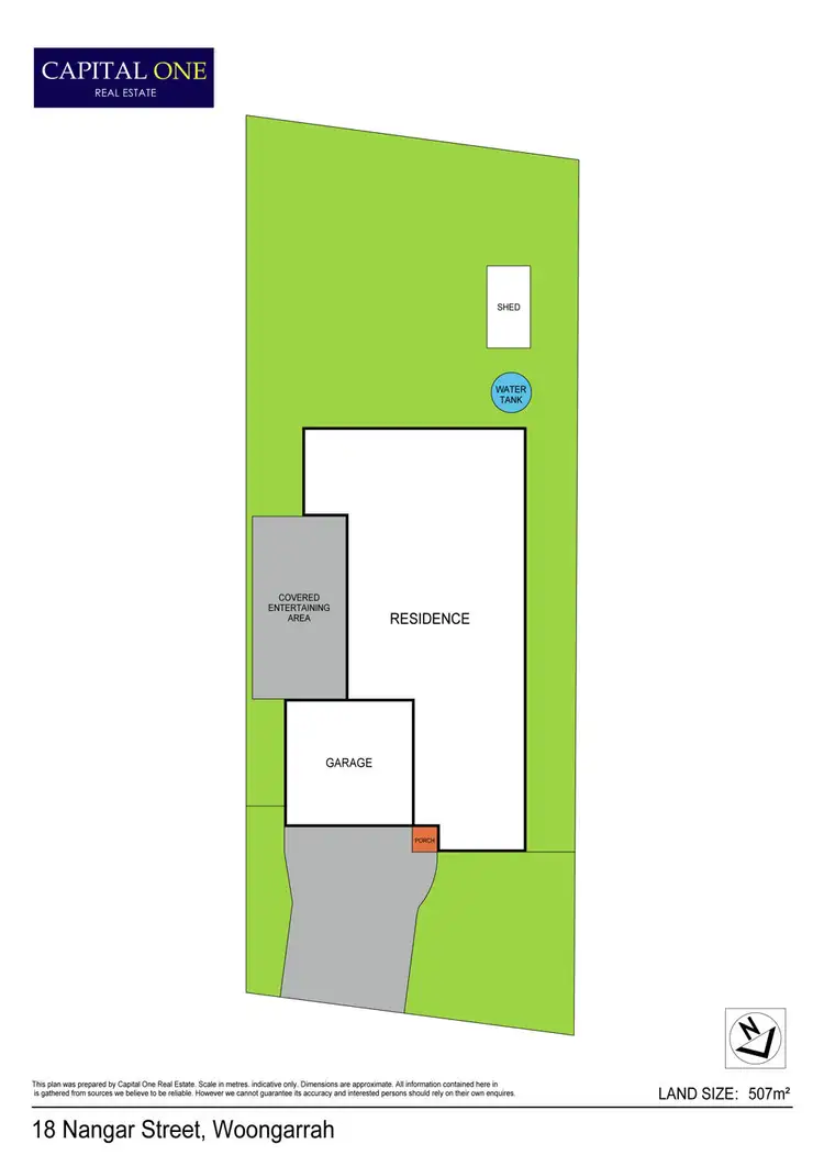 Floorplan of Homely house listing, 18 Nangar Street, Woongarrah NSW 2259