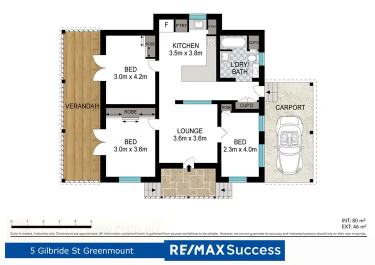 Floorplan of Homely house listing, 5 Gilbride Street, Greenmount QLD 4359