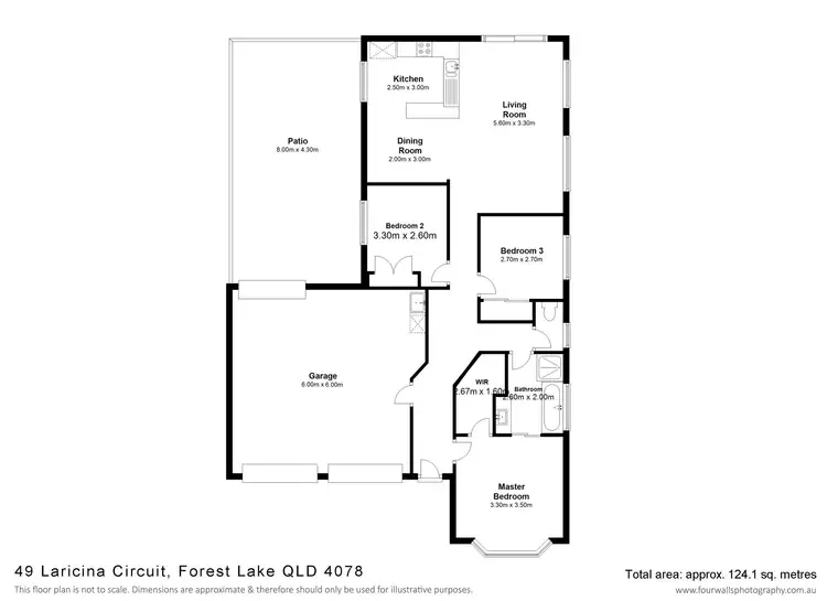Floorplan of Homely house listing, 49 Laricina Cct, Forest Lake QLD 4078