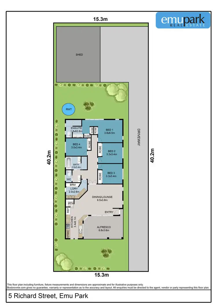 Floorplan of Homely house listing, 5 Richard Street, Emu Park QLD 4710
