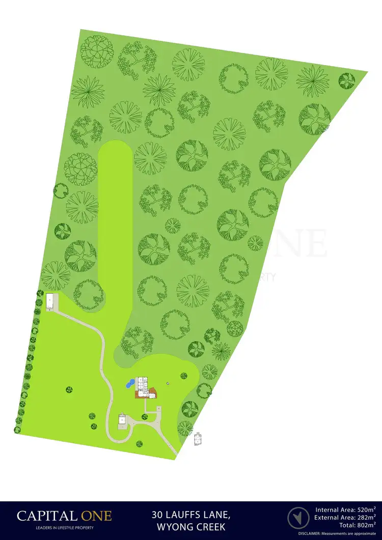 Floorplan of Homely rural property listing, 30 Lauffs Lane, Wyong Creek NSW 2259