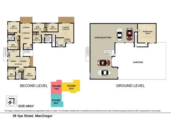 Floorplan of Homely house listing, 38 Ilya Street, Macgregor QLD 4109