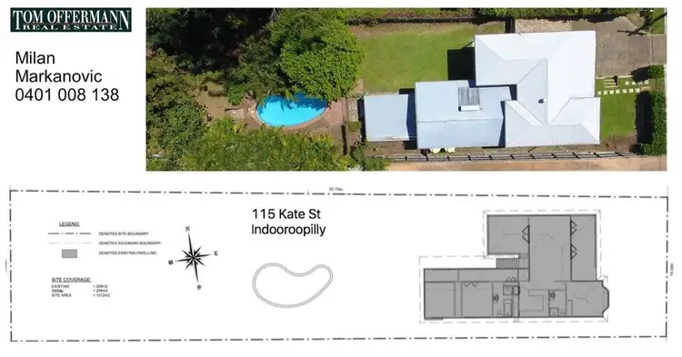 Floorplan of Homely house listing, 115 Kate St, Indooroopilly QLD 4068