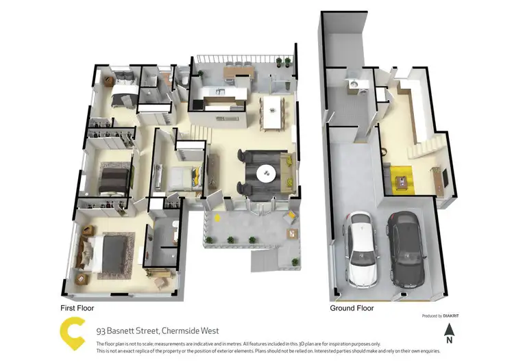 Floorplan of Homely house listing, 93 Basnett Street, Chermside West QLD 4032