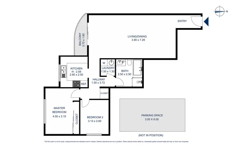 Floorplan of Homely unit listing, 14/21-23 Devitt Street, Blacktown NSW 2148