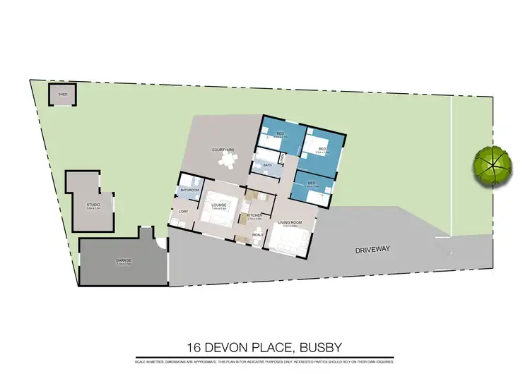 Floorplan of Homely house listing, 16 Devon Pl, Busby NSW 2168