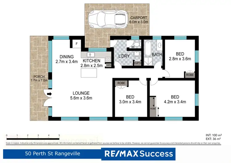 Floorplan of Homely house listing, 50 Perth Street, Rangeville QLD 4350