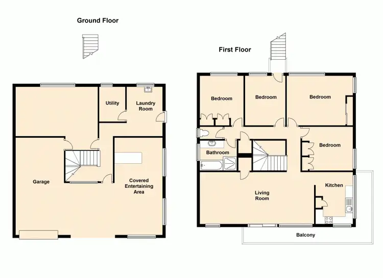 Floorplan of Homely house listing, 44 Joalah Crescent, Ferny Hills QLD 4055