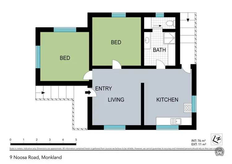 Floorplan of Homely house listing, 9 Noosa Road, Monkland QLD 4570