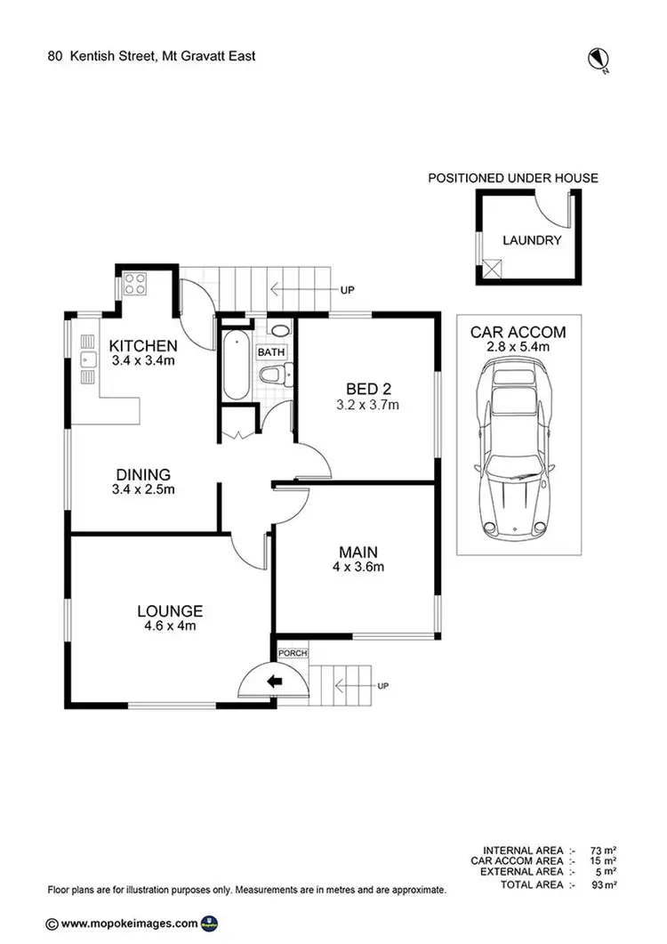 Floorplan of Homely house listing, 80 Kentish Street, Mount Gravatt East QLD 4122