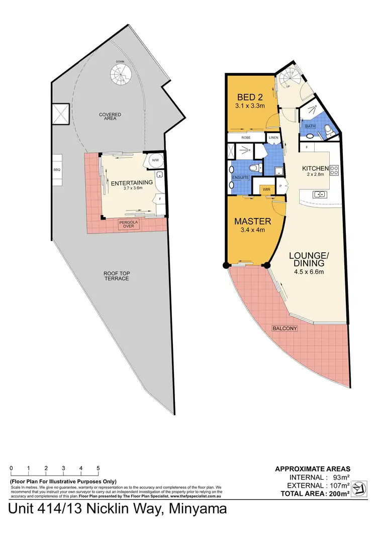 Floorplan of Homely unit listing, 414/13 Nicklin Way, Minyama QLD 4575