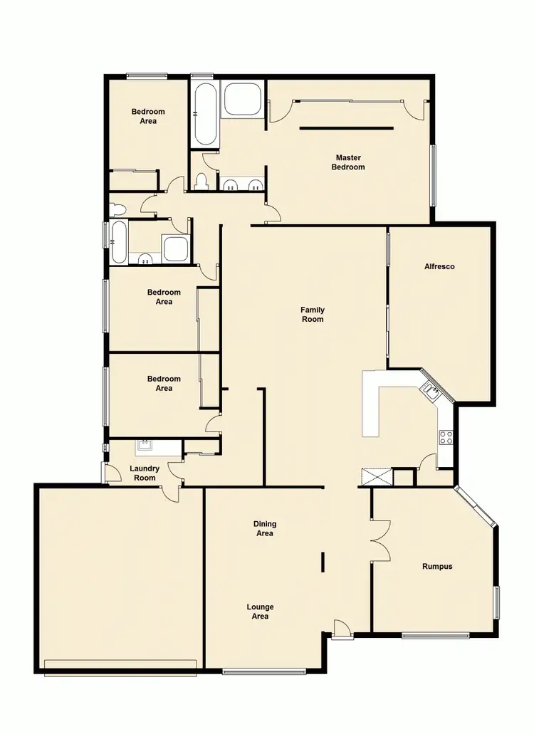 Floorplan of Homely house listing, 92 Streisand Drive, Mcdowall QLD 4053