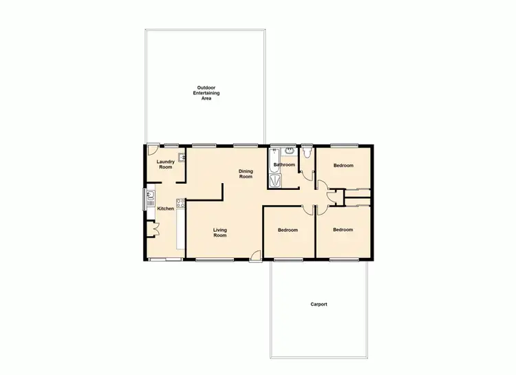 Floorplan of Homely house listing, 11 Orionis St, Kingston QLD 4114