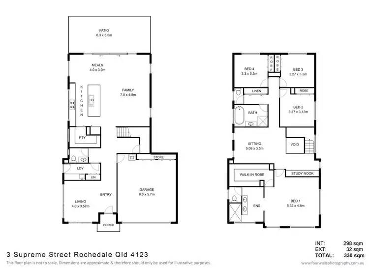Floorplan of Homely house listing, 3 Supreme Street, Rochedale QLD 4123