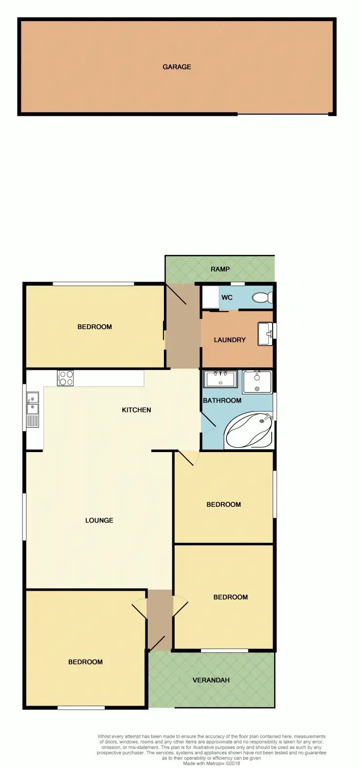 Floorplan of Homely house listing, 20 Waratah Street, Mayfield NSW 2304