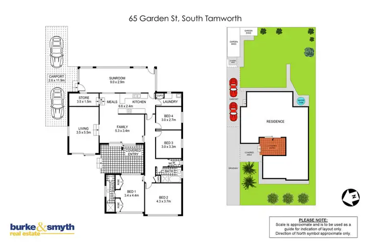 Floorplan of Homely house listing, 65 Garden Street, Tamworth NSW 2340