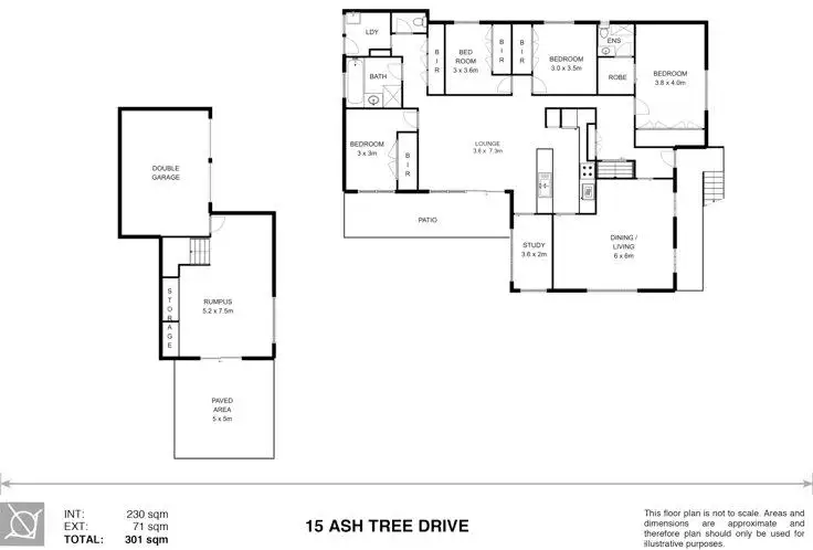 Floorplan of Homely house listing, 15 Ash Tree Drive, Armidale NSW 2350