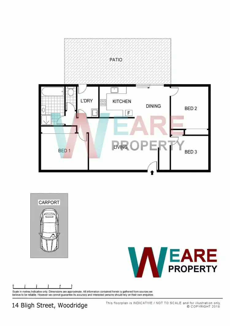 Floorplan of Homely house listing, 14 Bligh Street, Woodridge QLD 4114