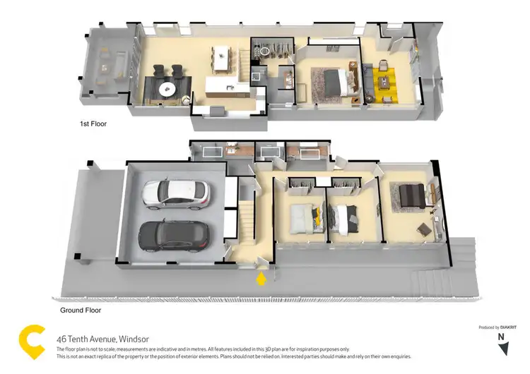 Floorplan of Homely house listing, 46 Tenth Avenue, Windsor QLD 4030