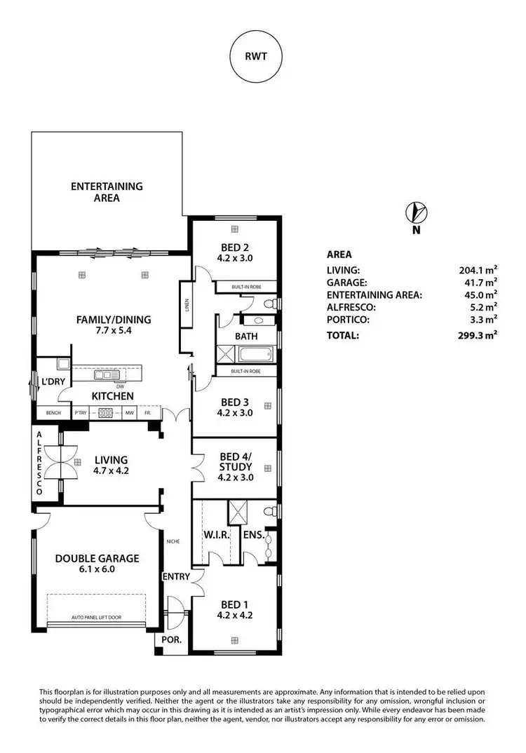 Floorplan of Homely house listing, 14 Benjamin Gray Drive, Littlehampton SA 5250