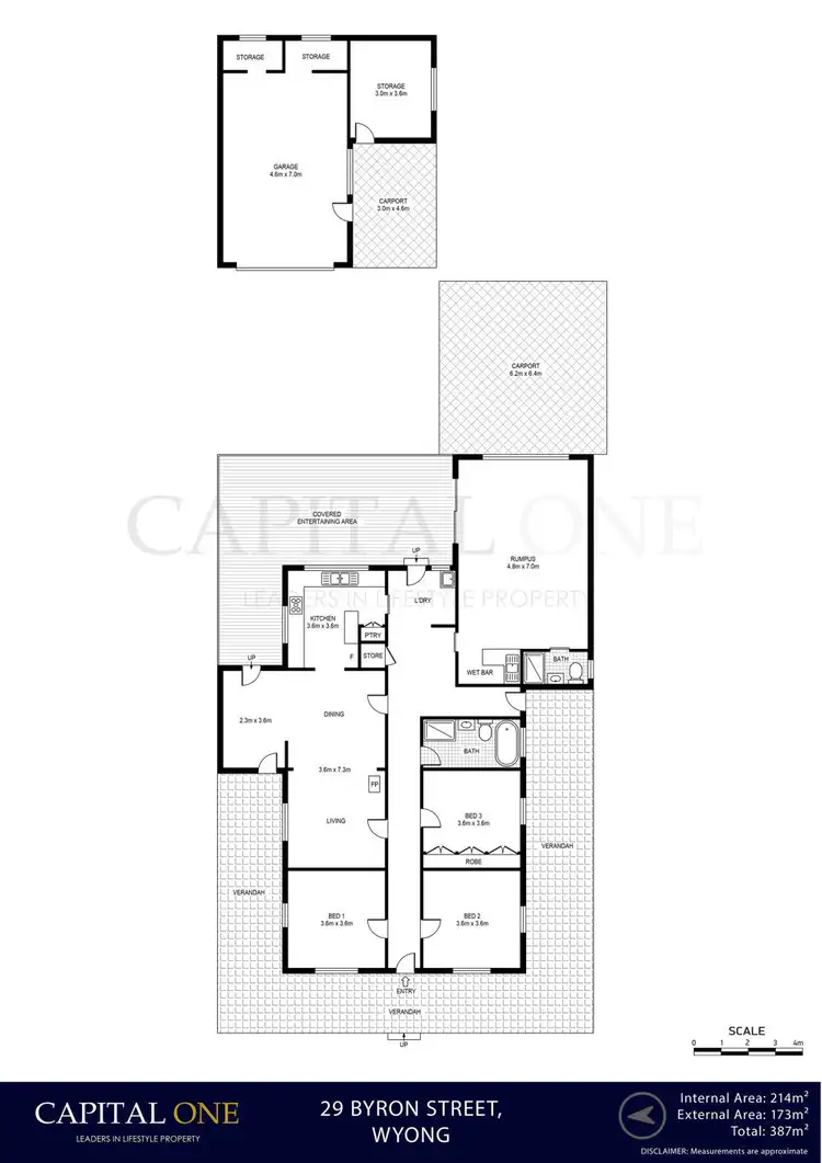 Floorplan of Homely house listing, 29 Byron Street, Wyong NSW 2259