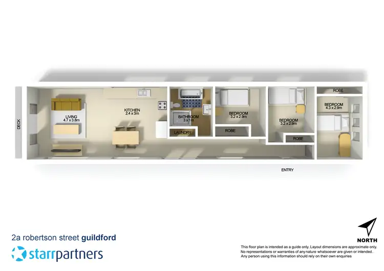 Floorplan of Homely house listing, 2A Robertson Street, Guildford NSW 2161