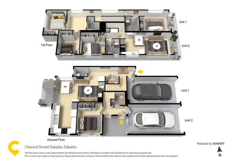 Floorplan of Homely house listing, 7 Kestrel Street, Dakabin QLD 4503