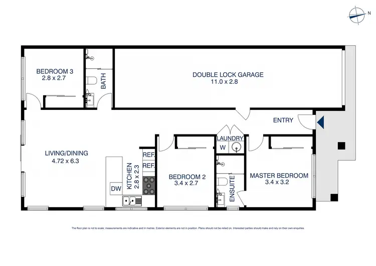 Floorplan of Homely villa listing, 5/15 Moren Street, Blacktown NSW 2148