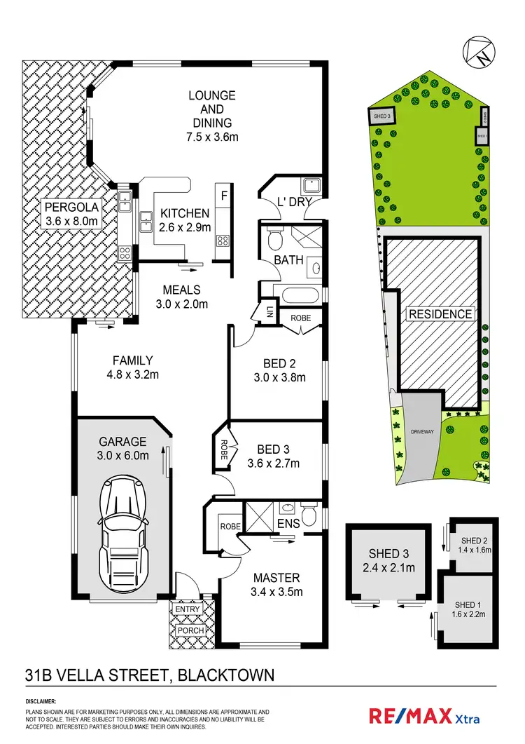 Floorplan of Homely house listing, 31B Vella Crescent, Blacktown NSW 2148