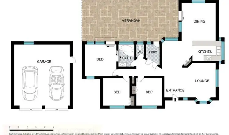 Floorplan of Homely house listing, 14 Queensborough Parade, Karalee QLD 4306