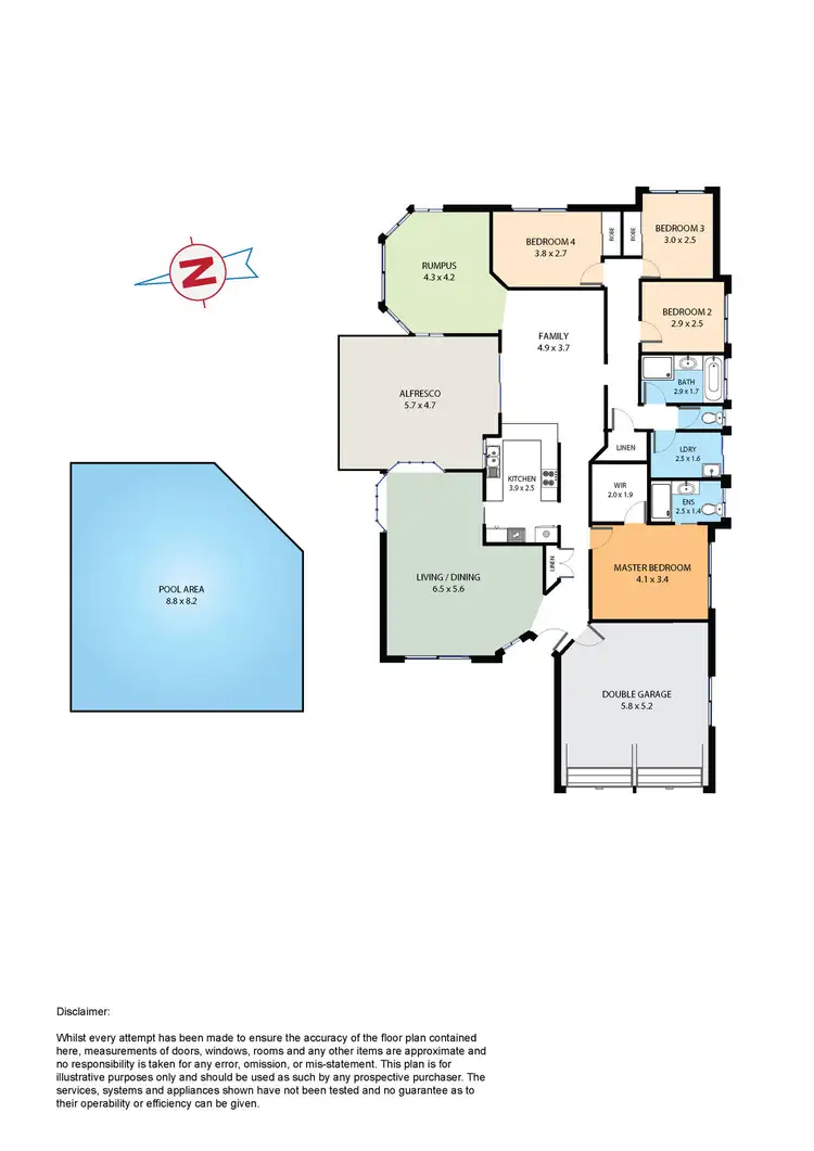 Floorplan of Homely house listing, 7 Jupiter Road, Kellyville NSW 2155