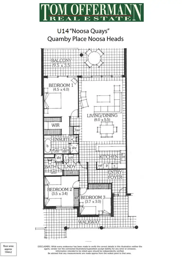 Floorplan of Homely unit listing, 14/4 Quamby Place, Noosa Heads QLD 4567