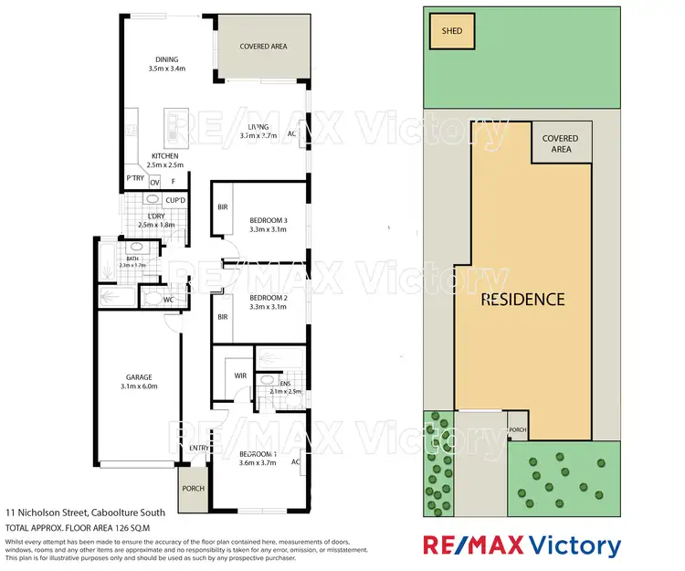 Floorplan of Homely house listing, 11 Nicholson Street, Caboolture South QLD 4510