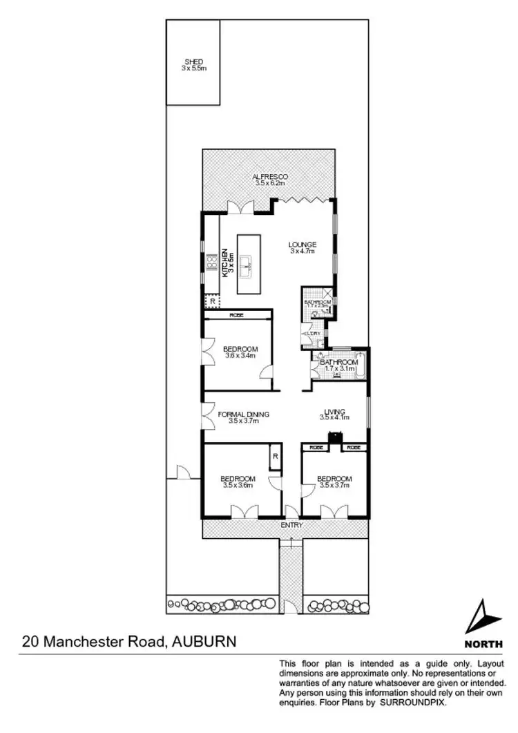 Floorplan of Homely house listing, 20 Manchester Rd, Auburn NSW 2144