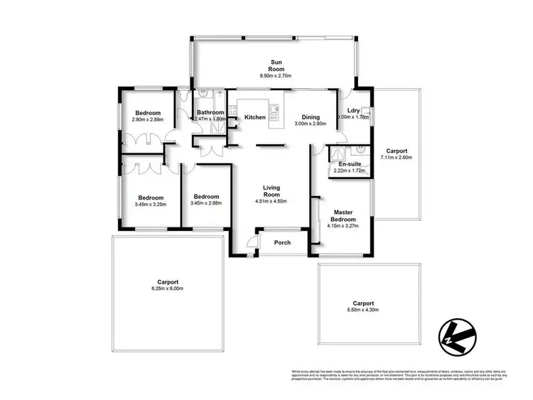 Floorplan of Homely house listing, 10 Cabernet Street, Kippa-ring QLD 4021