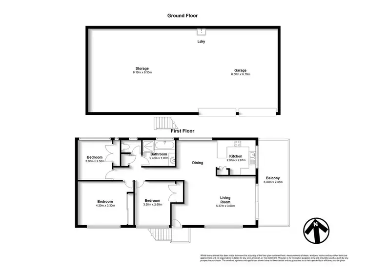 Floorplan of Homely house listing, 30 Thompson Road, Kallangur QLD 4503