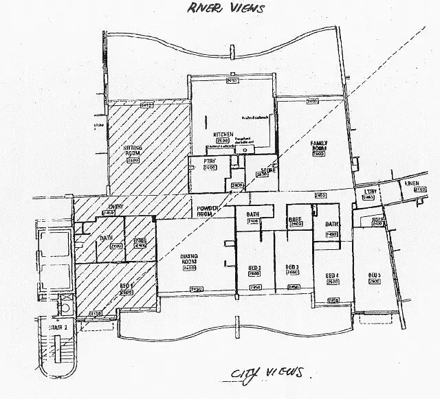 Floorplan of Homely apartment listing, 504/1 Gray Street, New Farm QLD 4005
