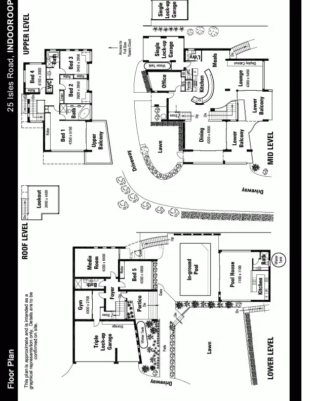 Floorplan of Homely house listing, 25 Isles Road, Indooroopilly QLD 4068