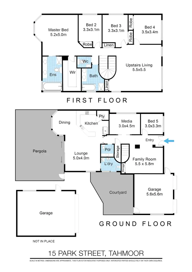 Floorplan of Homely house listing, 15 Park St, Tahmoor NSW 2573