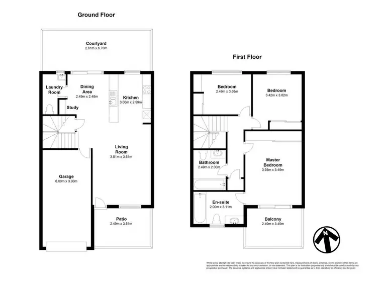 Floorplan of Homely townhouse listing, 41/1 Gumview Street, Albany Creek QLD 4035